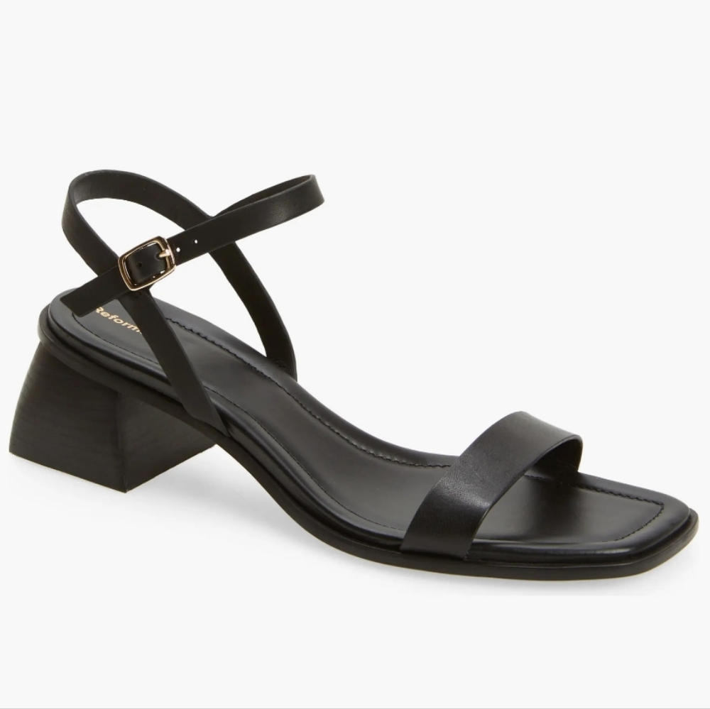 REFORMATION Stephanie Ankle Strap Sandal